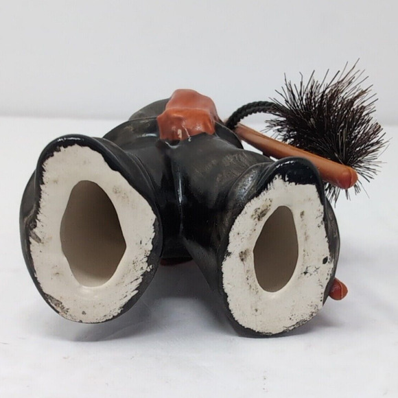 VTG Goebel Chimney Sweep Figurine 3.5 inch TMK-5 Red Ladder Brush Top Hat Boy - Picture 7 of 9